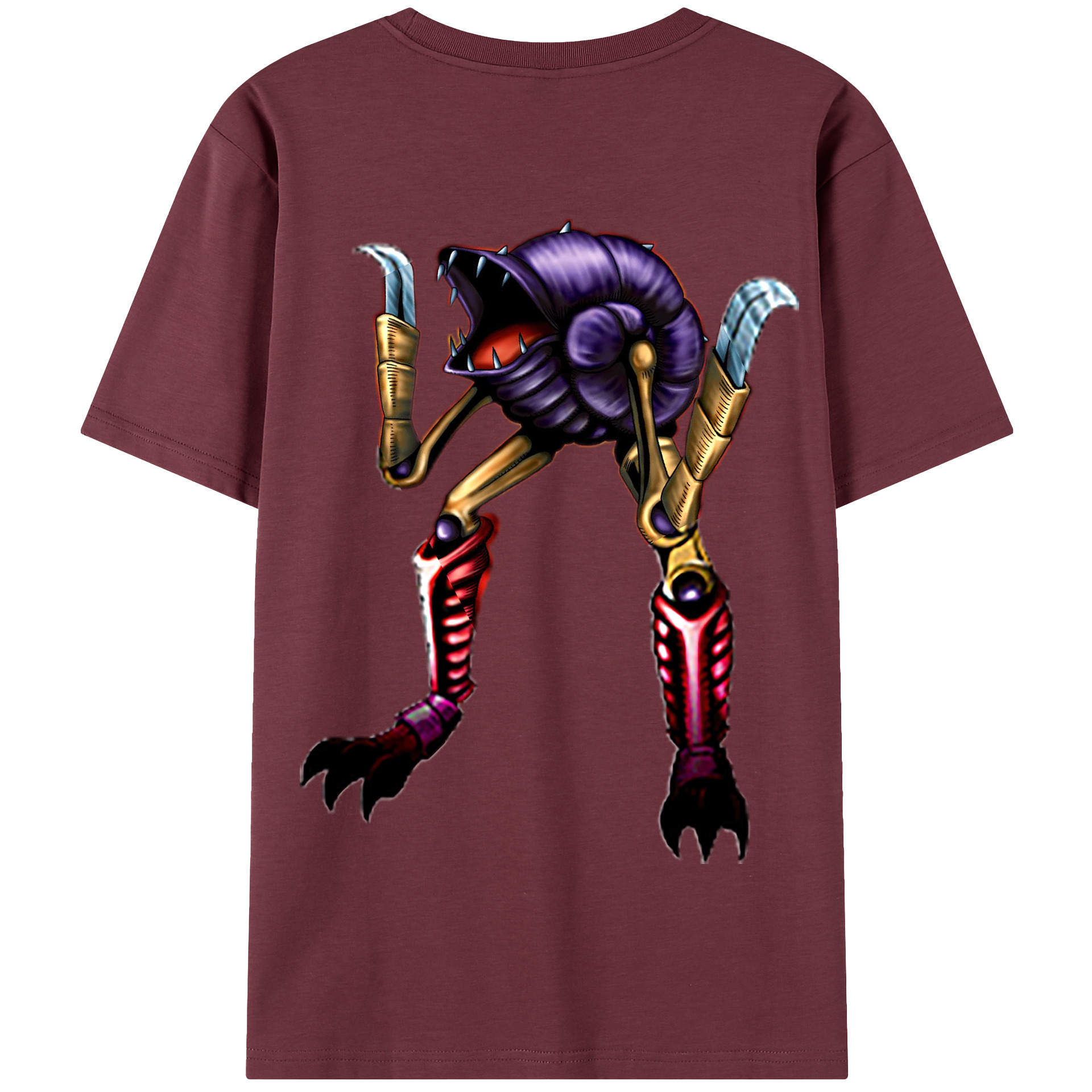 （画像用） 遊☆戯☆王 Yu-Gi-Oh! 綿100％半袖Tシャツ（背面プリント）